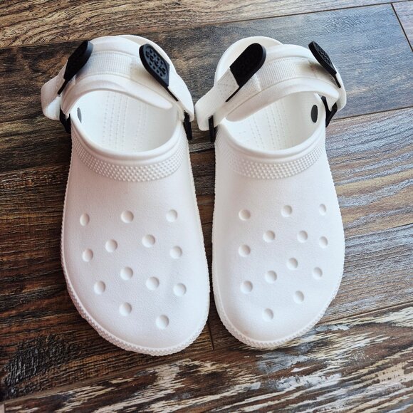 Crocs At Work Classic Work Clogs Adjustable Slip Resistant White Unisex main image 12
